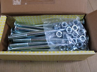 Pgbfast houtbout 4.8 din 603/555 m12x220 zn/25 - afbeelding 2 van  2