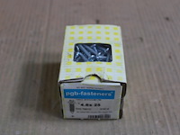 Pgbfast plaatschroef din 7981c-h ø4,80x25 zn/200 - afbeelding 1 van  3