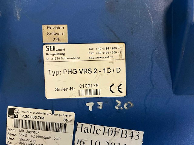 Phg vrs2-1c/d en phg vrs1c/d industriële bedieningsunit (2x) - afbeelding 4 van  6