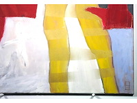 Philip vencken - gemengde techniek op doek - afbeelding 3 van  5