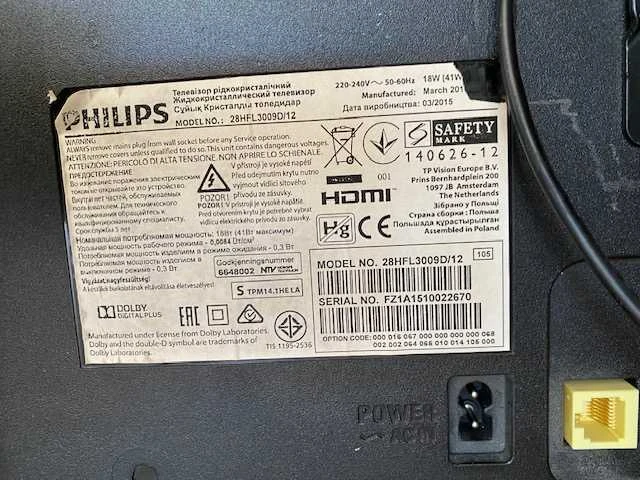Philips - 32hfl3009d/12 - television - afbeelding 3 van  3