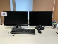 Philips 223v5l 22” monitor (4x) - afbeelding 1 van  4