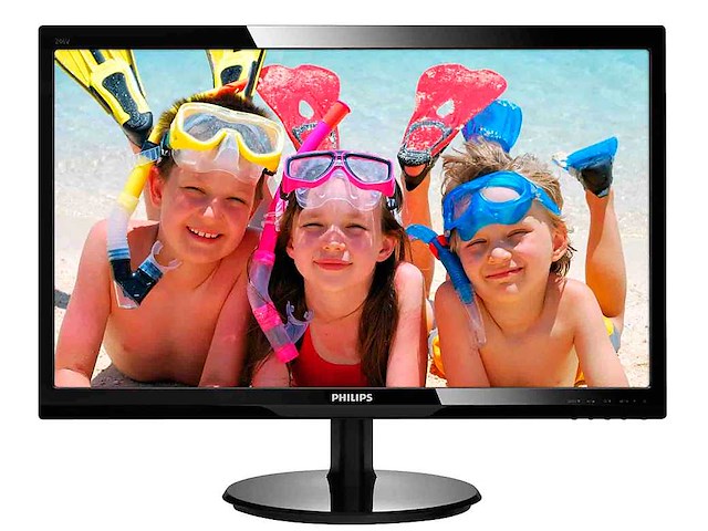 Philips 24" full hd monitor beeldscherm - afbeelding 1 van  4