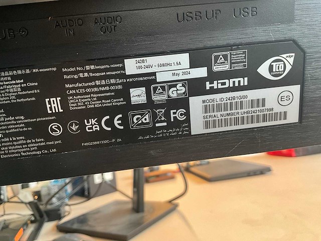 Philips 242b1 monitor (2x) en diversen - afbeelding 13 van  18
