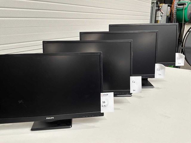 Philips 243v monitor (4x) - afbeelding 2 van  5
