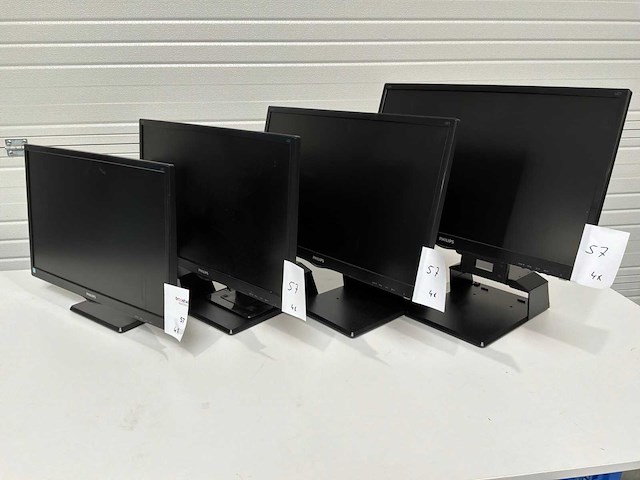 Philips 243v monitor (4x) - afbeelding 1 van  6