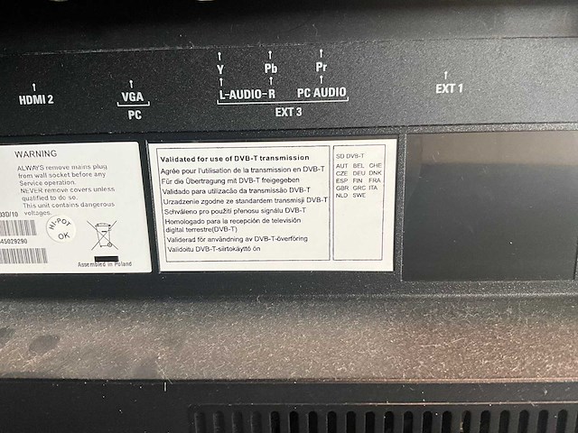 Philips 26pfl5403d/10 televisie - afbeelding 7 van  9