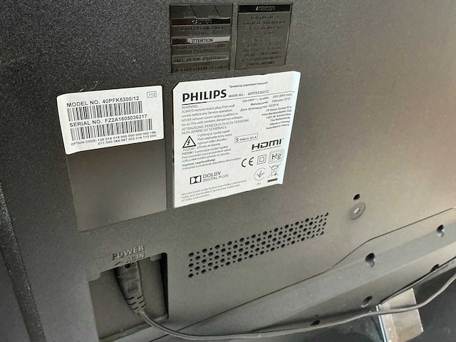 Philips 40pfk5300/12 flatscreen televisie - afbeelding 4 van  5