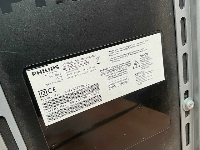 Philips 40pfl televisie - afbeelding 5 van  6