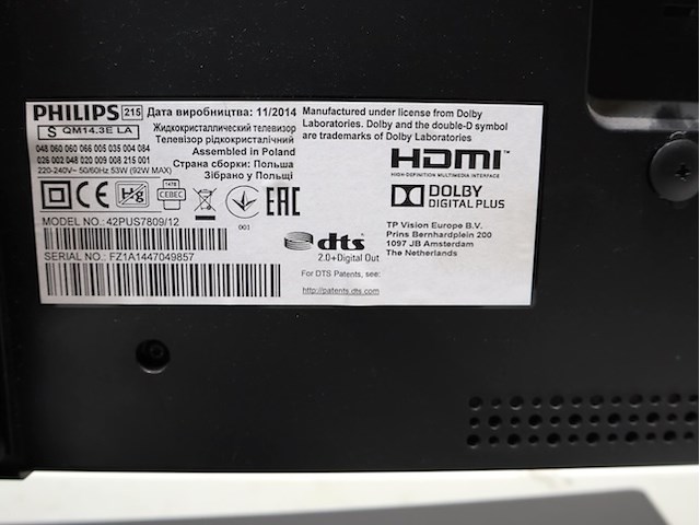 Philips 42 inch tv - afbeelding 4 van  5