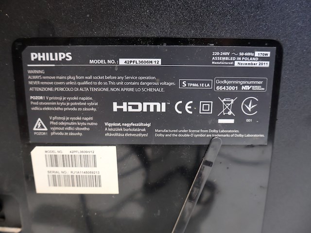 Philips 42 inch tv - afbeelding 5 van  7