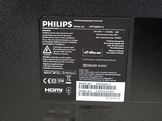 Philips 43 inch tv - afbeelding 5 van  7