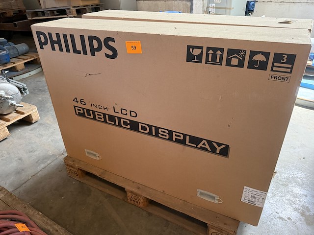 Philips 46 inch lcd scherm - afbeelding 1 van  2