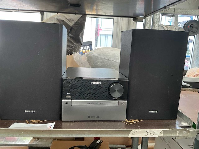 Philips btm2335/12 micromuzieksysteem - afbeelding 1 van  5