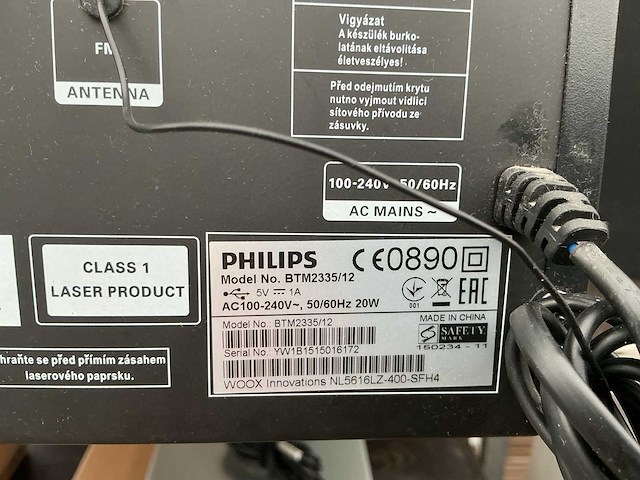 Philips btm2335/12 micromuzieksysteem - afbeelding 4 van  5