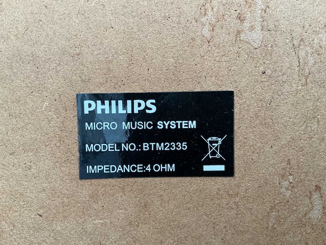 Philips btm2335/12 micromuzieksysteem - afbeelding 5 van  5