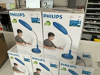 Philips bureaulamp flexibel blauw (5x) - afbeelding 2 van  5