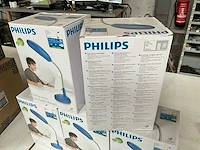 Philips bureaulamp flexibel blauw (5x) - afbeelding 4 van  5