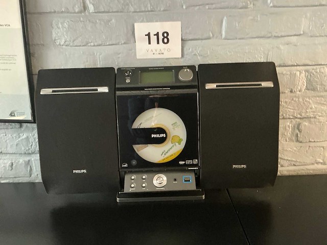 Philips cd-speler micro system mcm277 - afbeelding 1 van  3