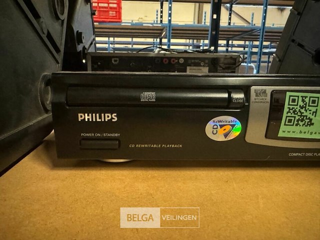 Philips compact disc player cd713 - afbeelding 2 van  3