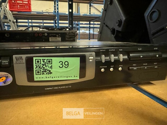 Philips compact disc player cd713 - afbeelding 3 van  3