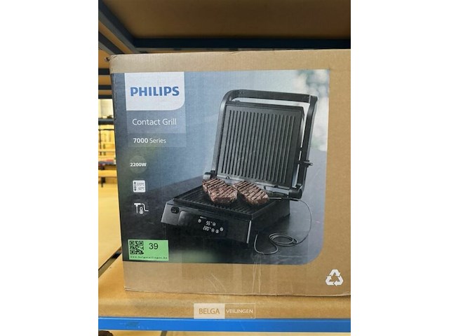Philips contact grill - afbeelding 2 van  2