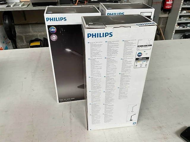Philips crane eyecare bureaulamp zwart (3x) - afbeelding 3 van  4