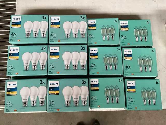 Philips diverse multipacks lichtbronnen (12x) - afbeelding 1 van  5