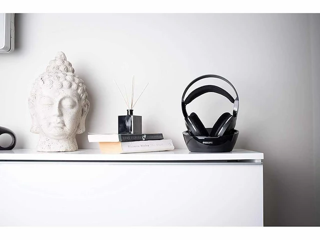 Philips draadloze tv koptelefoon over ear shd8850/12 - afbeelding 2 van  3