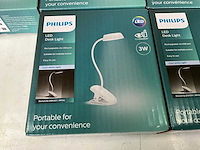 Philips dsk201 dimbare bureaulamp led met clip oplaadbaar (13x) - afbeelding 2 van  4