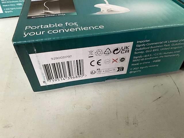 Philips dsk201 dimbare bureaulamp led met clip oplaadbaar (13x) - afbeelding 4 van  4