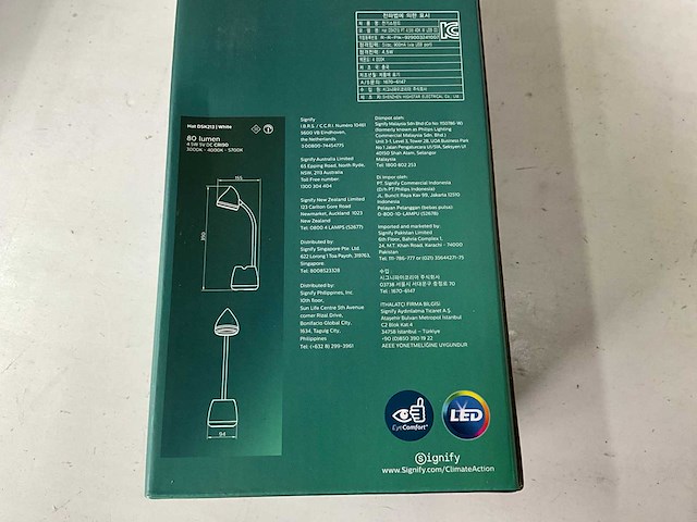Philips hat dsk213 dimbare bureaulamp led oplaadbaar (17x) - afbeelding 3 van  4