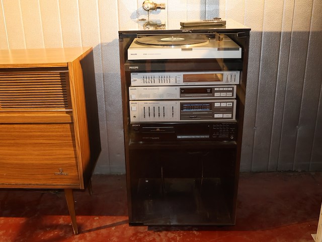 Philips hifitoren in meubel - afbeelding 1 van  10