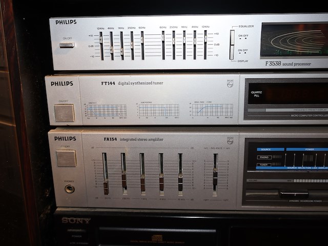 Philips hifitoren in meubel - afbeelding 6 van  10