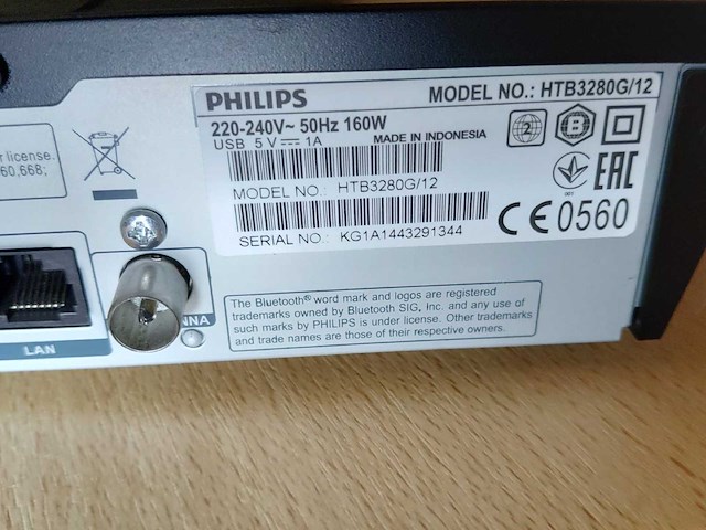 Philips home theater 2.1 philips htb3280. - afbeelding 2 van  2