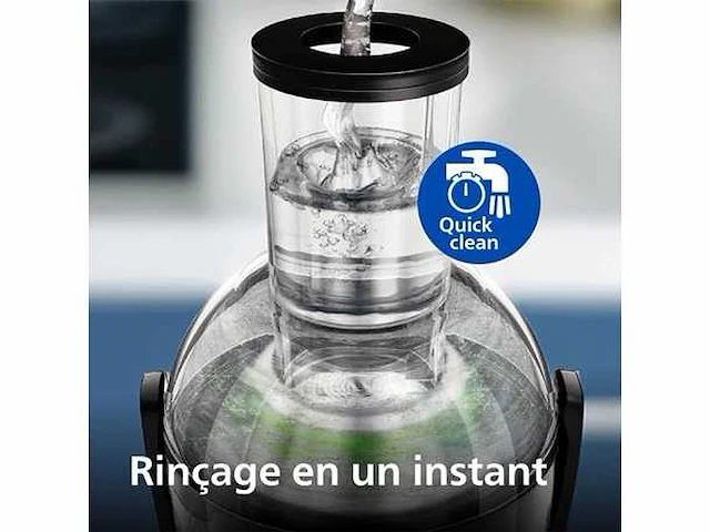 Philips hr1855/70 viva centrifuge zwart - afbeelding 2 van  2