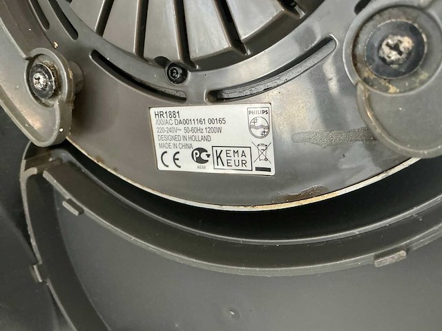Philips hr1881 sapcentrifuge - afbeelding 6 van  6