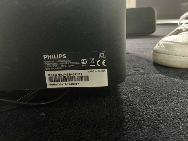 Philips hsb4352/12 dvd home theater system - afbeelding 6 van  6