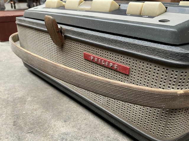 Philips l3541 vintage magnetofoon - afbeelding 2 van  3