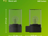 Philips led buitenwandlamp e27 - 2700k warmwit - 4w - afbeelding 3 van  4