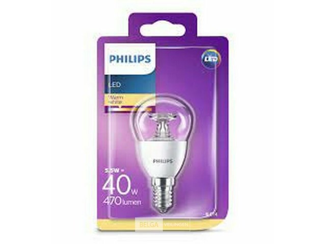 Philips led bulb e14 (10x) - afbeelding 1 van  2