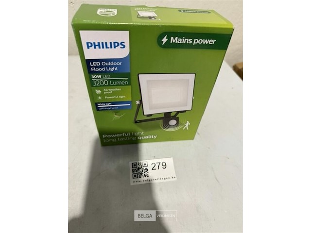 Philips ledstraler met sensor 30w 3200 lumen - afbeelding 3 van  3