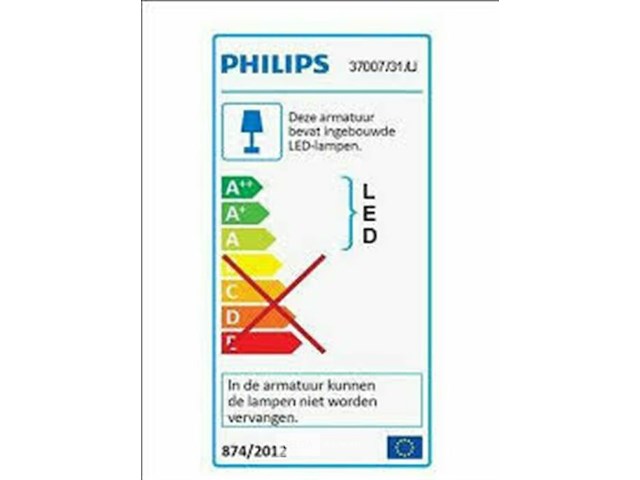 Philips lirio led 3700731li - afbeelding 2 van  2