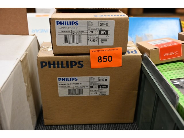 Philips masterlampen - afbeelding 1 van  1