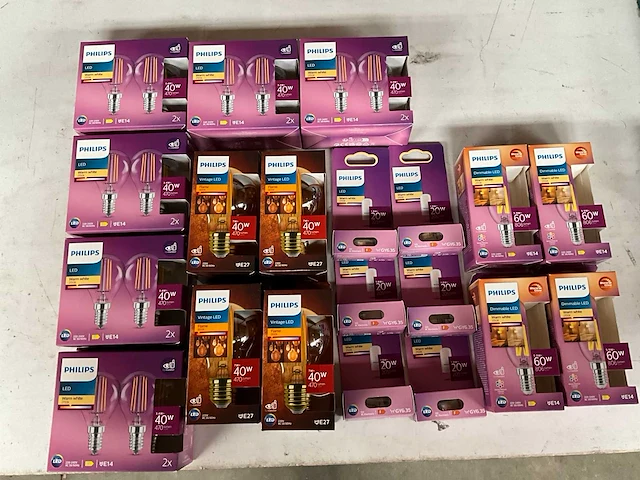 Philips mix kavel led lichtbronnen - afbeelding 1 van  7