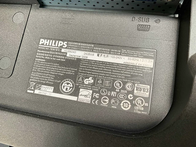 Philips monitor (16x) - afbeelding 2 van  6