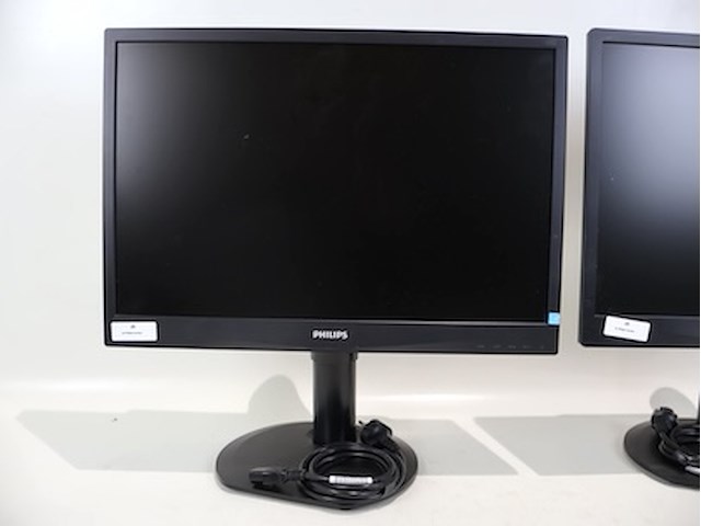 Philips monitor (x2) - afbeelding 2 van  7
