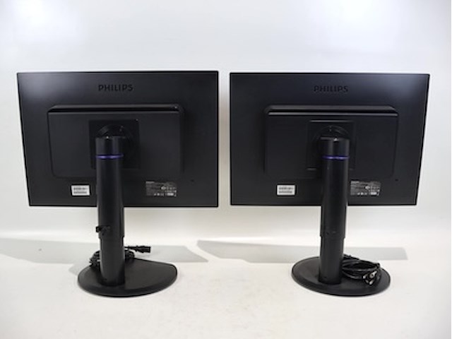 Philips monitor (x2) - afbeelding 4 van  7