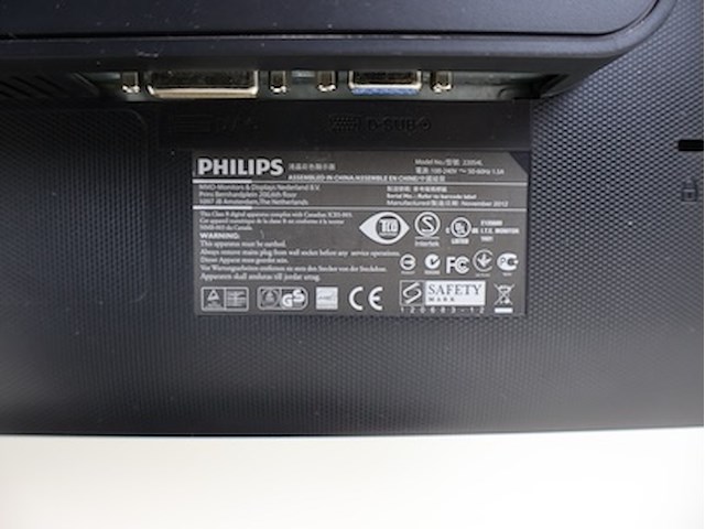 Philips monitor (x2) - afbeelding 6 van  7