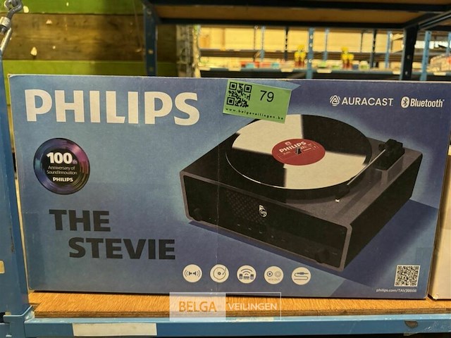 Philips platenspeler - afbeelding 1 van  2